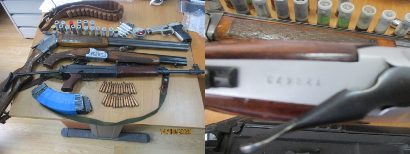 Konfiskohet një ‘arsenal’ armësh në një shtëpi në Suharekë