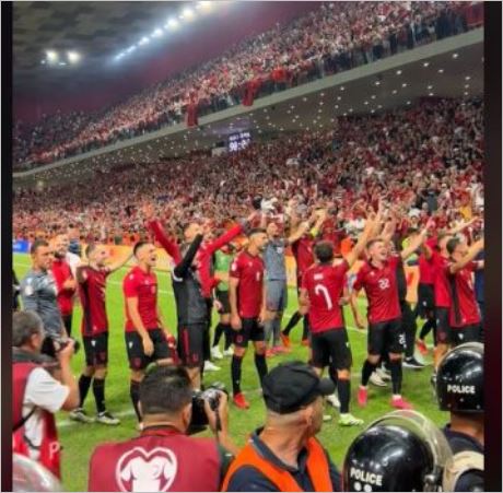 Shqipëria, e 36-ta në Europë për tifozë në stadium